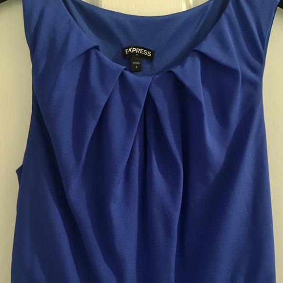 Blue express dress size 6 - Picture 2 of 2